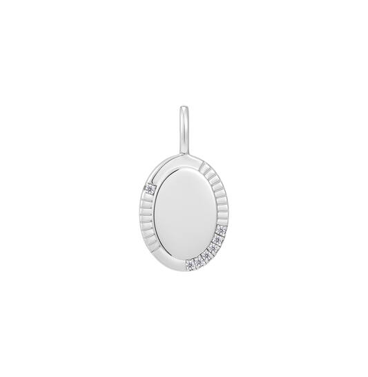  Pop Charms - Hangers - Zilver / Gerodineerd - Zirkonia